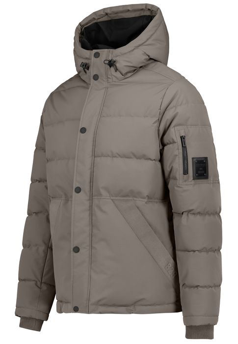 Eight 2 Nine Winterjacke Kapuze Steppoptik Druckknopfleiste Ärmeltasche – Braun, Bild 3