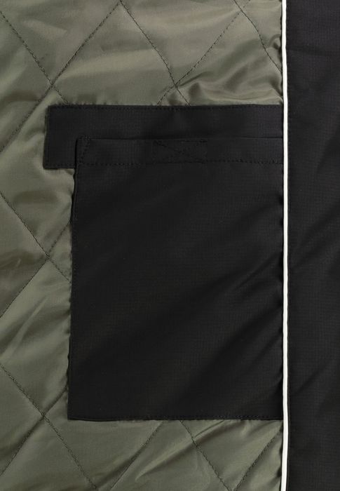 Eight 2 Nine Winterjacke Kapuze Steppoptik Druckknopfleiste Ärmeltasche – Schwarz, Bild 6