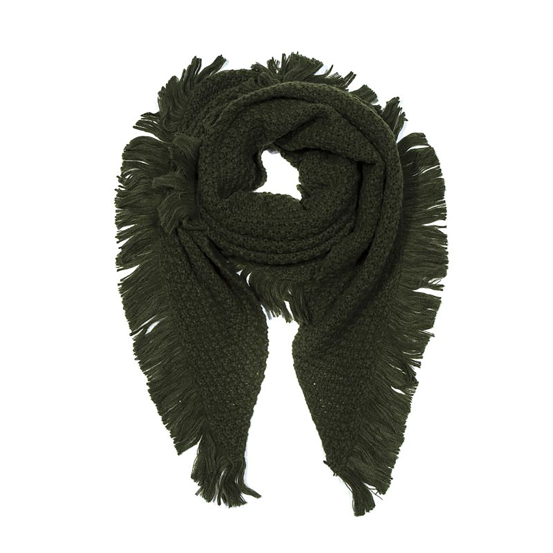 810419_268ae5821ec2da1118e650cee0e41fee_002.jpg Dreieckstuch Offene Strickstruktur Umlaufender Fransenrand