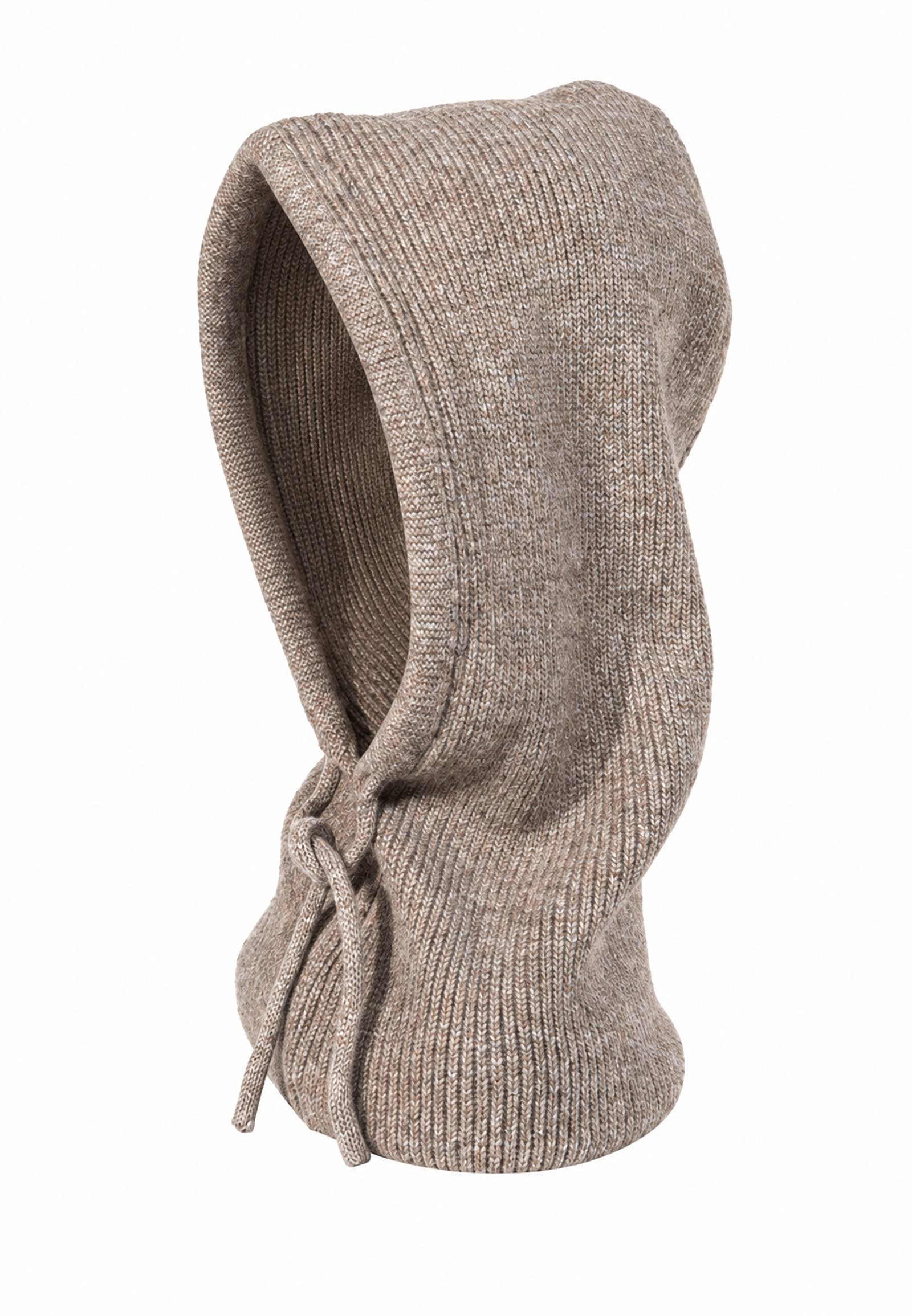 620252_adefbbd4744452d474ab1bd4f3eca1a9_001.jpg Balaklava Strickmütze Rippstruktur Kordelzug Halswärmer