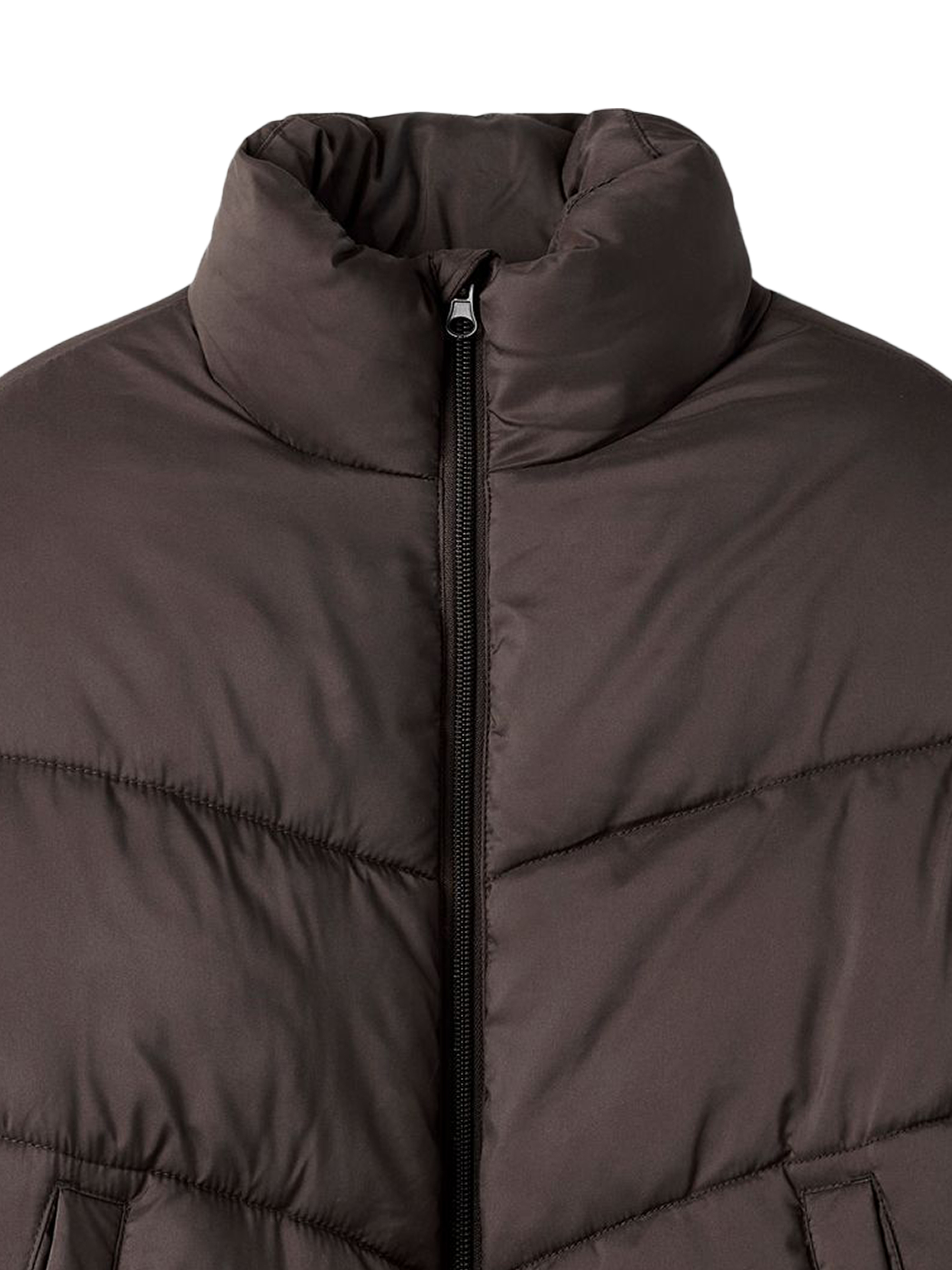 Pufferjacke Stehkragen Eingrifftaschen Reißverschluss Pufferjacke Stehkragen Eingrifftaschen Reißverschluss