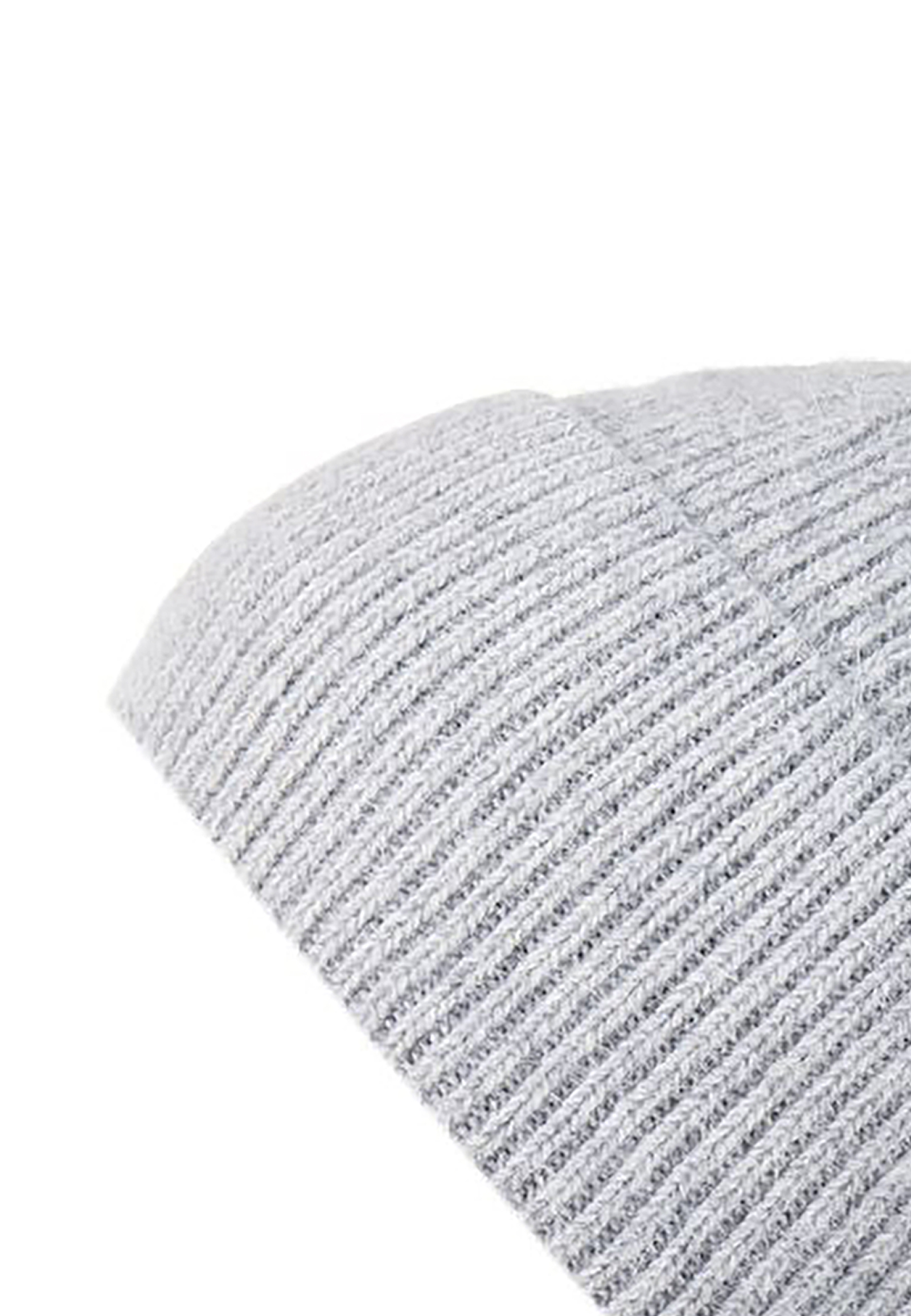 620084_0a35659e9558777c2aa086b0ed8dddcc_001.jpg Strickmütze Beanie Breiter Umschlag Rippstruktur Unifarben