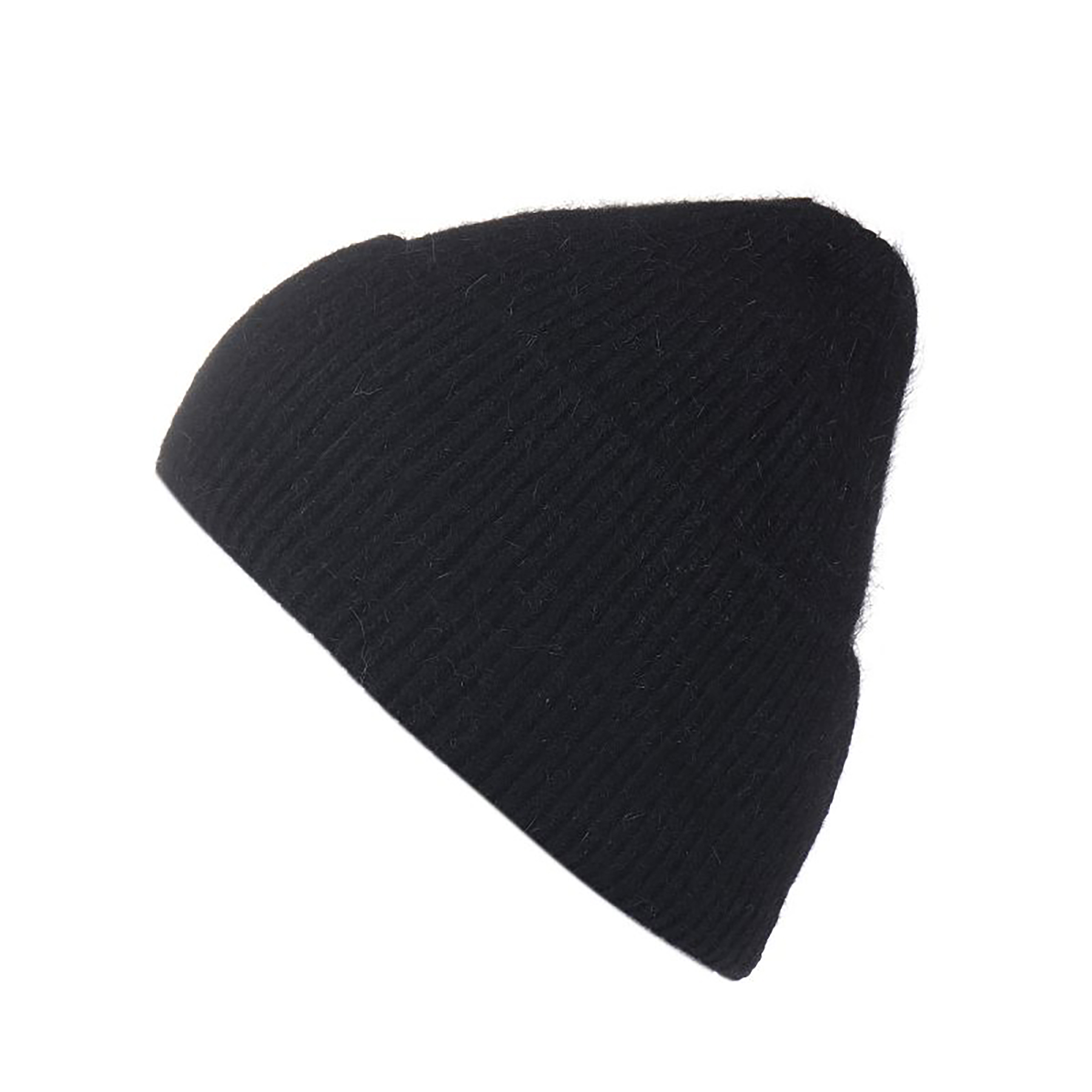 620084_80d187901330c646993c21e46b26c248_002.jpg Strickmütze Beanie Breiter Umschlag Rippstruktur Unifarben