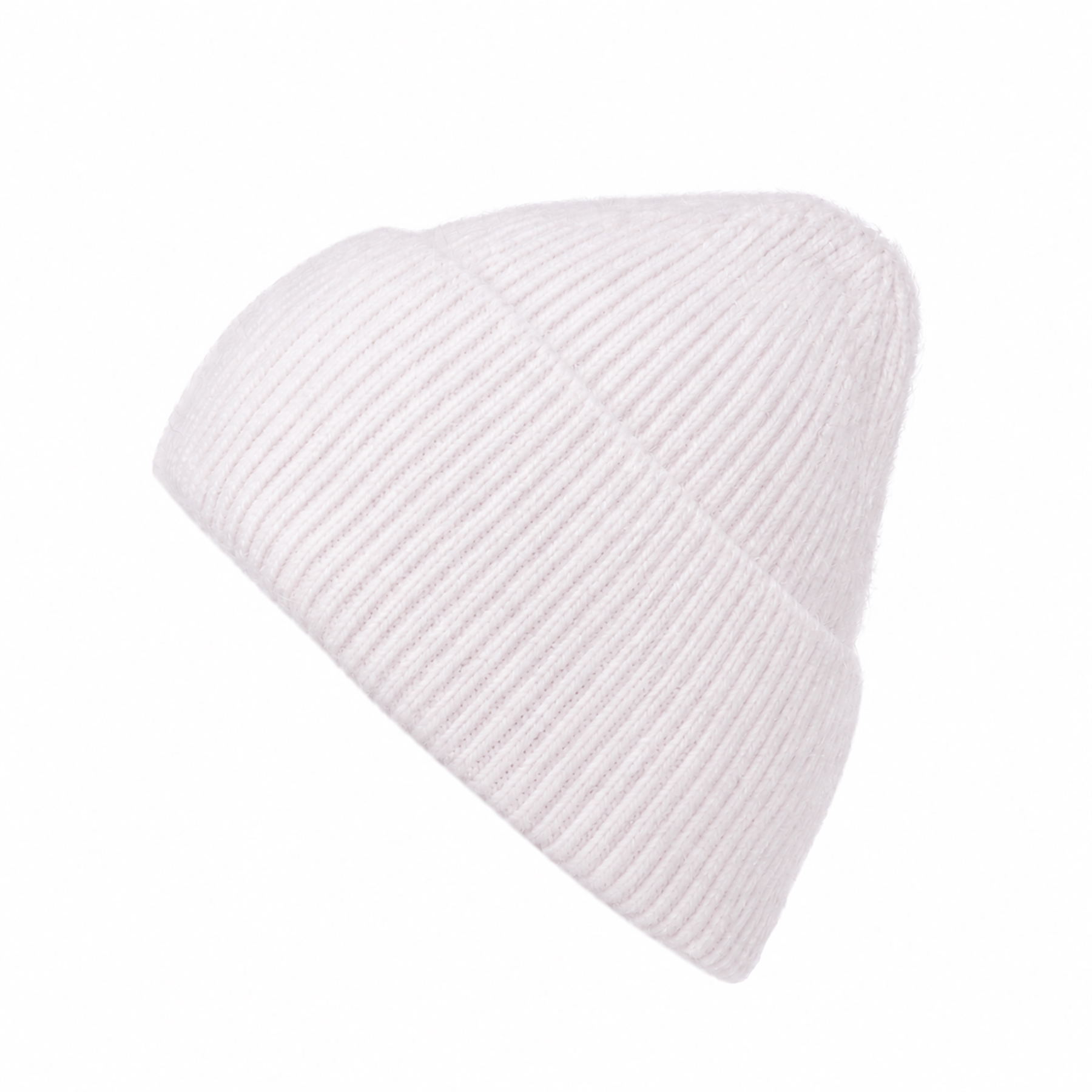 620084_9954caf25e6adba9f359fe035e7fe1da_002.jpg Strickmütze Beanie Breiter Umschlag Rippstruktur Unifarben