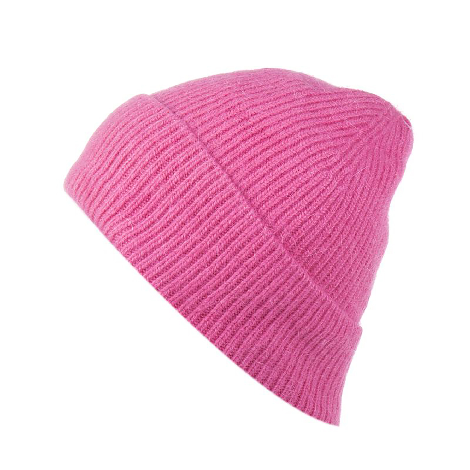 620084_d5924d40d2d108aaf30def13a6fabccd_002.jpg Strickmütze Beanie Breiter Umschlag Rippstruktur Unifarben