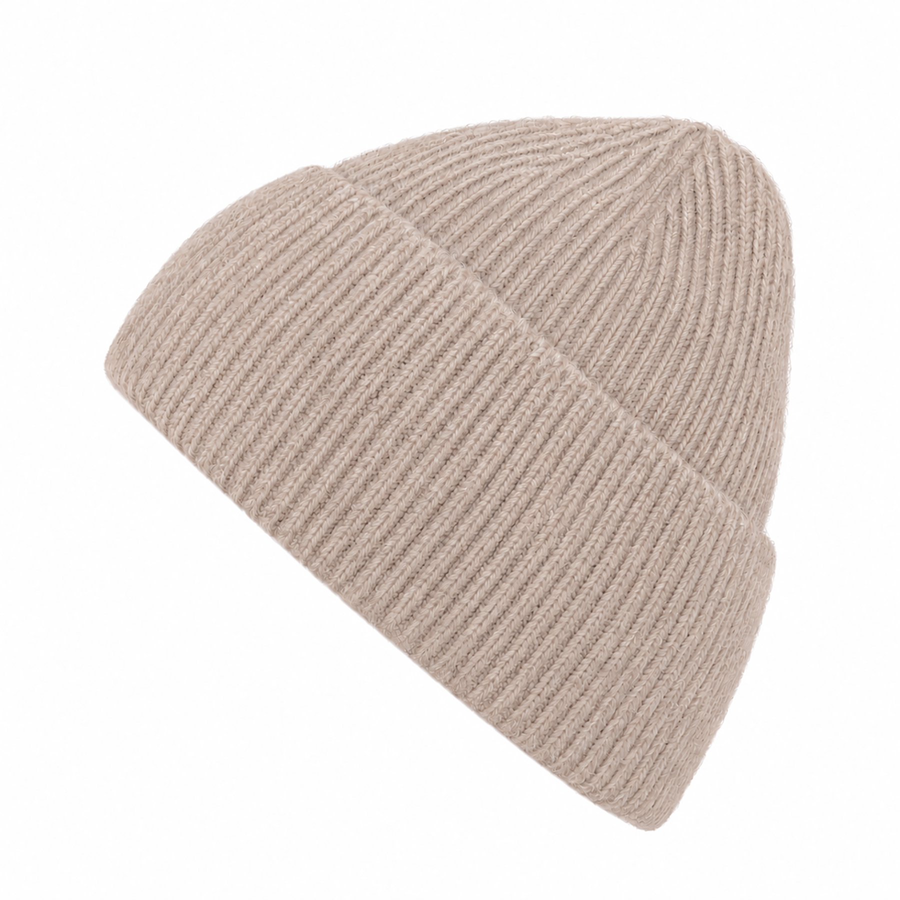 620084_dbcb2820aede49d04115a29b0a5dd1c9_002.jpg Strickmütze Beanie Breiter Umschlag Rippstruktur Unifarben