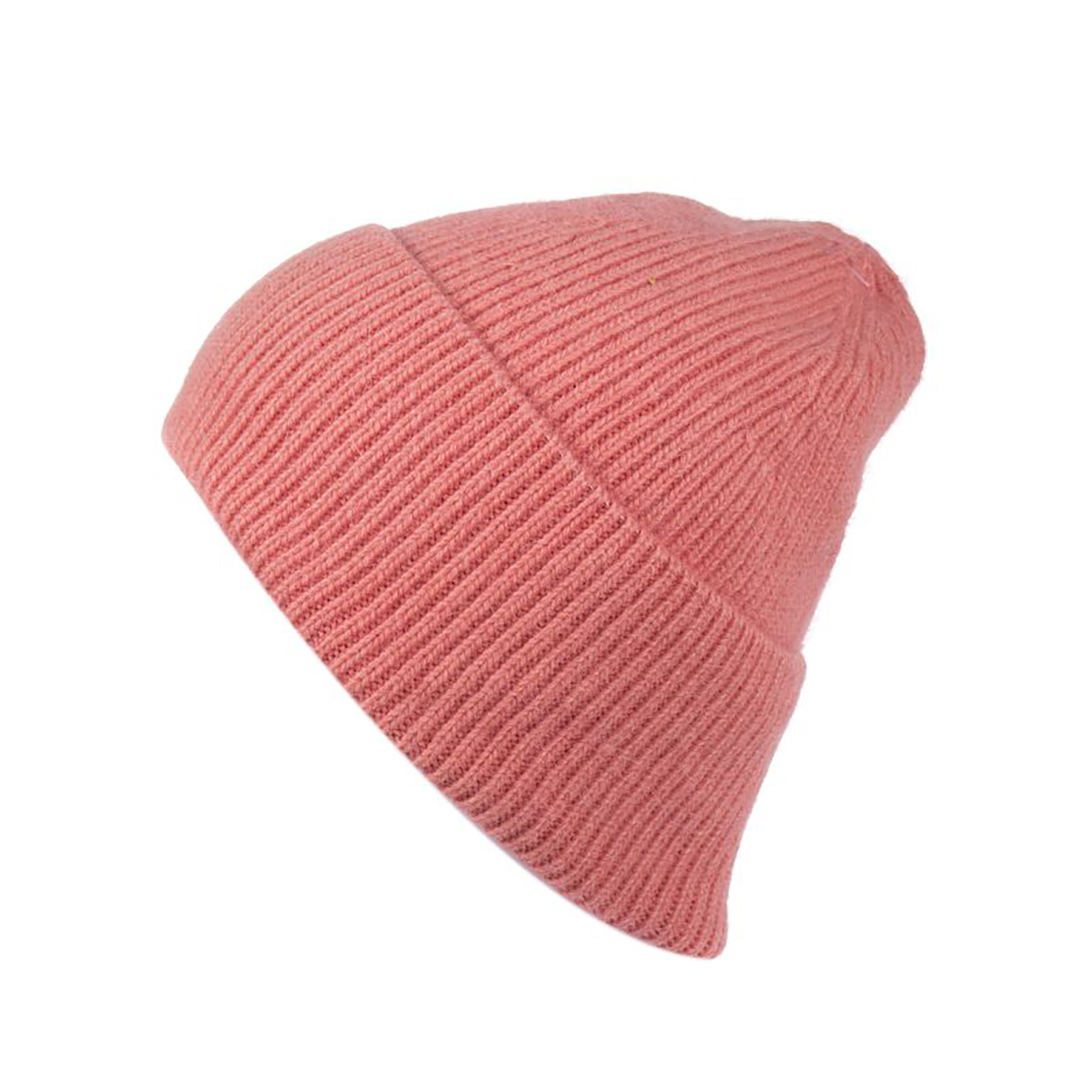 620084_deea922c45b17859b814f15cb7d7ecf9_002.jpg Strickmütze Beanie Breiter Umschlag Rippstruktur Unifarben