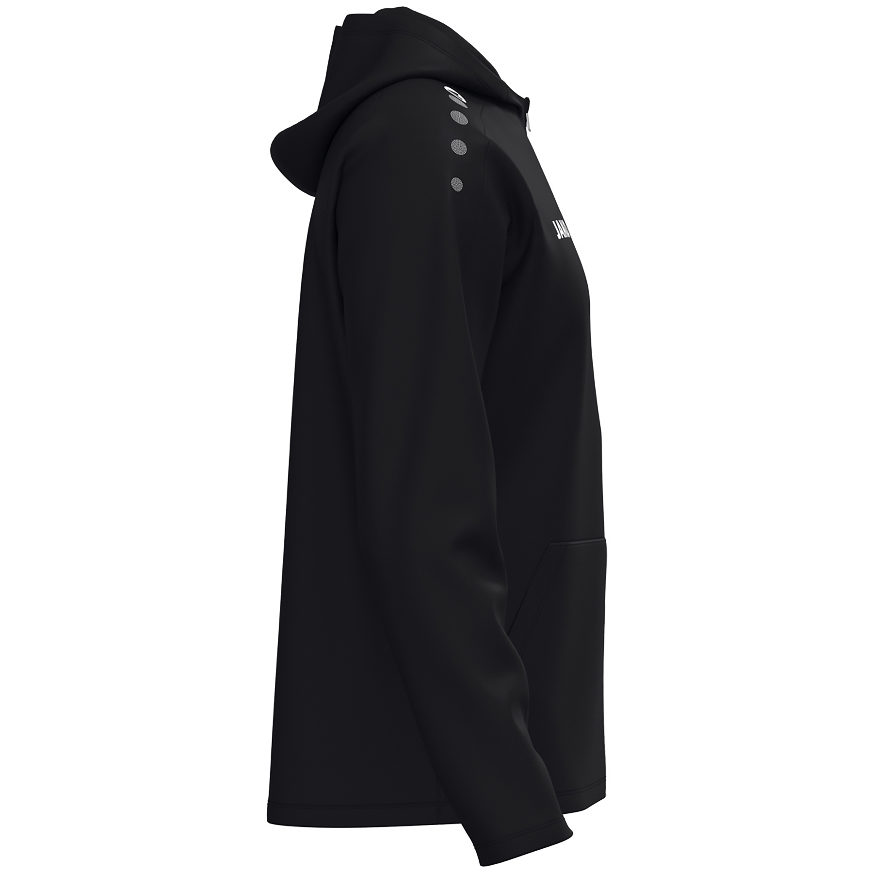 Trainingsjacke Kapuze Frontreißverschluss Brustlogo Langarm Trainingsjacke Kapuze Frontreißverschluss Brustlogo Langarm