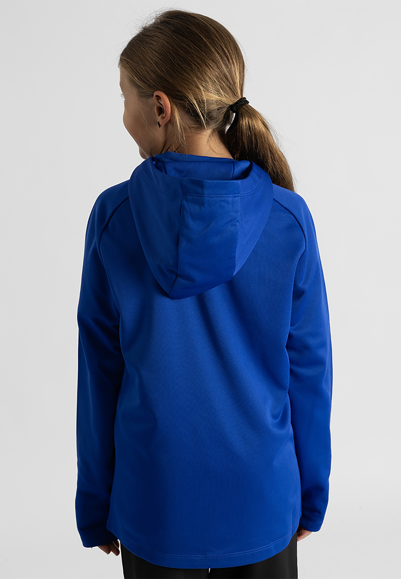 Trainingsjacke Kapuze Frontreißverschluss Brustlogo Langarm Trainingsjacke Kapuze Frontreißverschluss Brustlogo Langarm