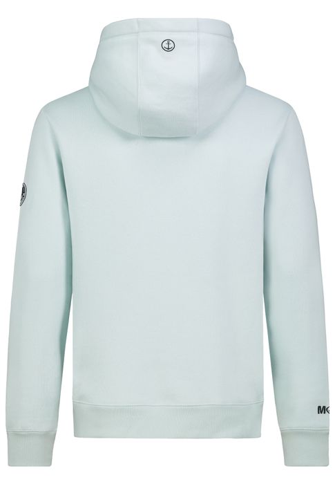 Eight 2 Nine EIGHT 2 NINE Kapuzenpullover Schriftzug Kängurutasche Kordelzug – Grün, Bild 7