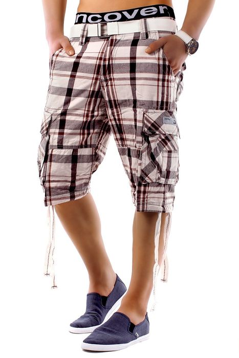 Max Men Shorts Bermuda Summer Smile, Farbe: Braun