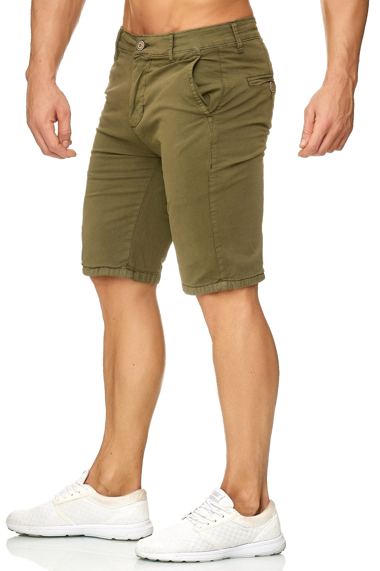 Max Men Max Men Herren Chino Shorts AFFLECK – Grün, Bild 2