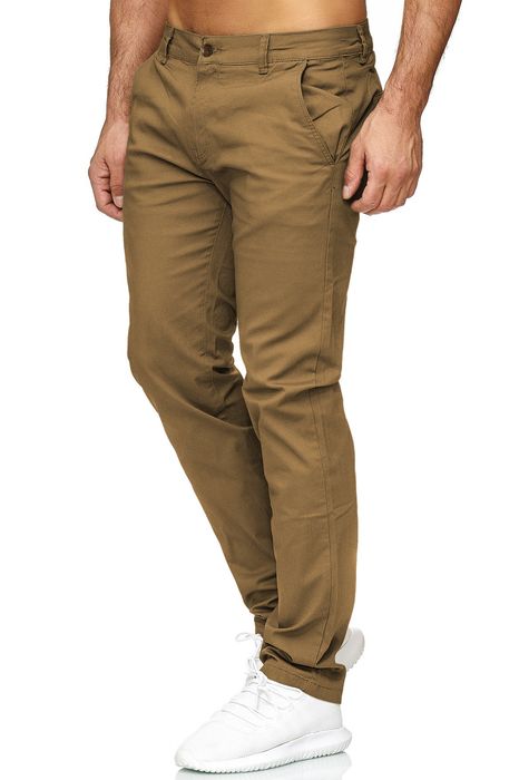 Arizonas Chino Stretch Hose Basic Denim Design Hose Fredy & Roy – Dunkelbraun, Bild 4
