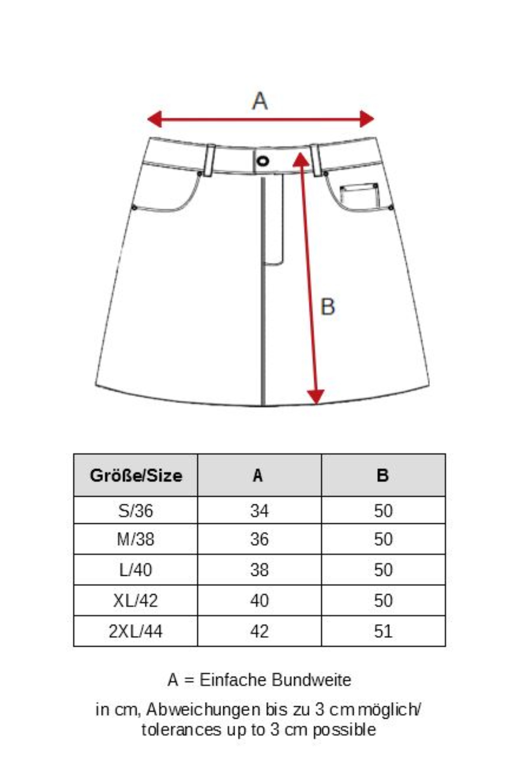Damen Chino Rock Jeans Basic Damen Chino Rock Jeans Basic