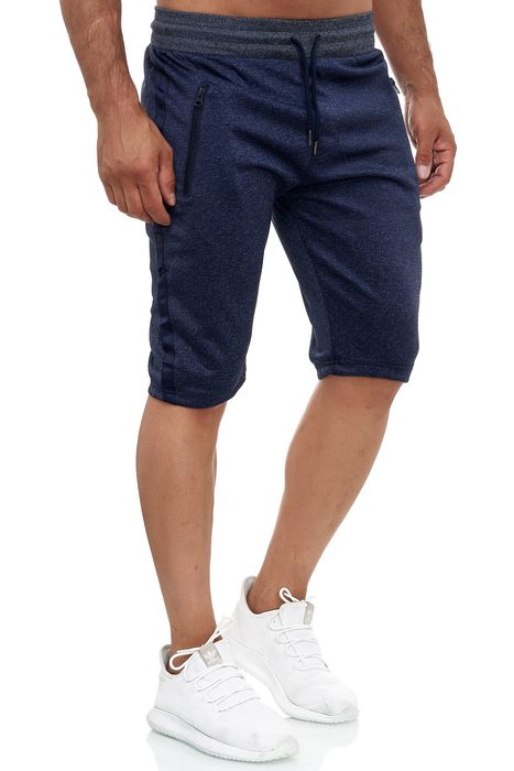 Herren Aktive Capri Sport Shorts FREELAX, Farbe: Blau