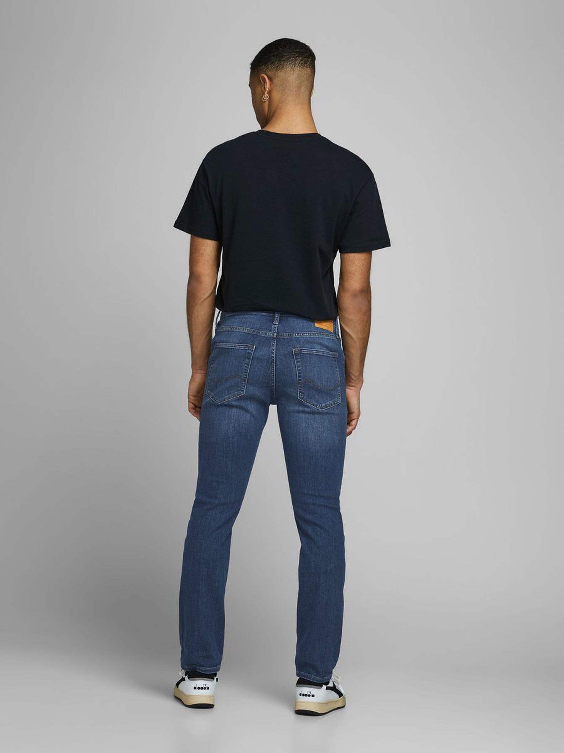 J&J BILD JACK & JONES Herren Slim Fit Jeans JJI GLENN ORIGINAL AM
