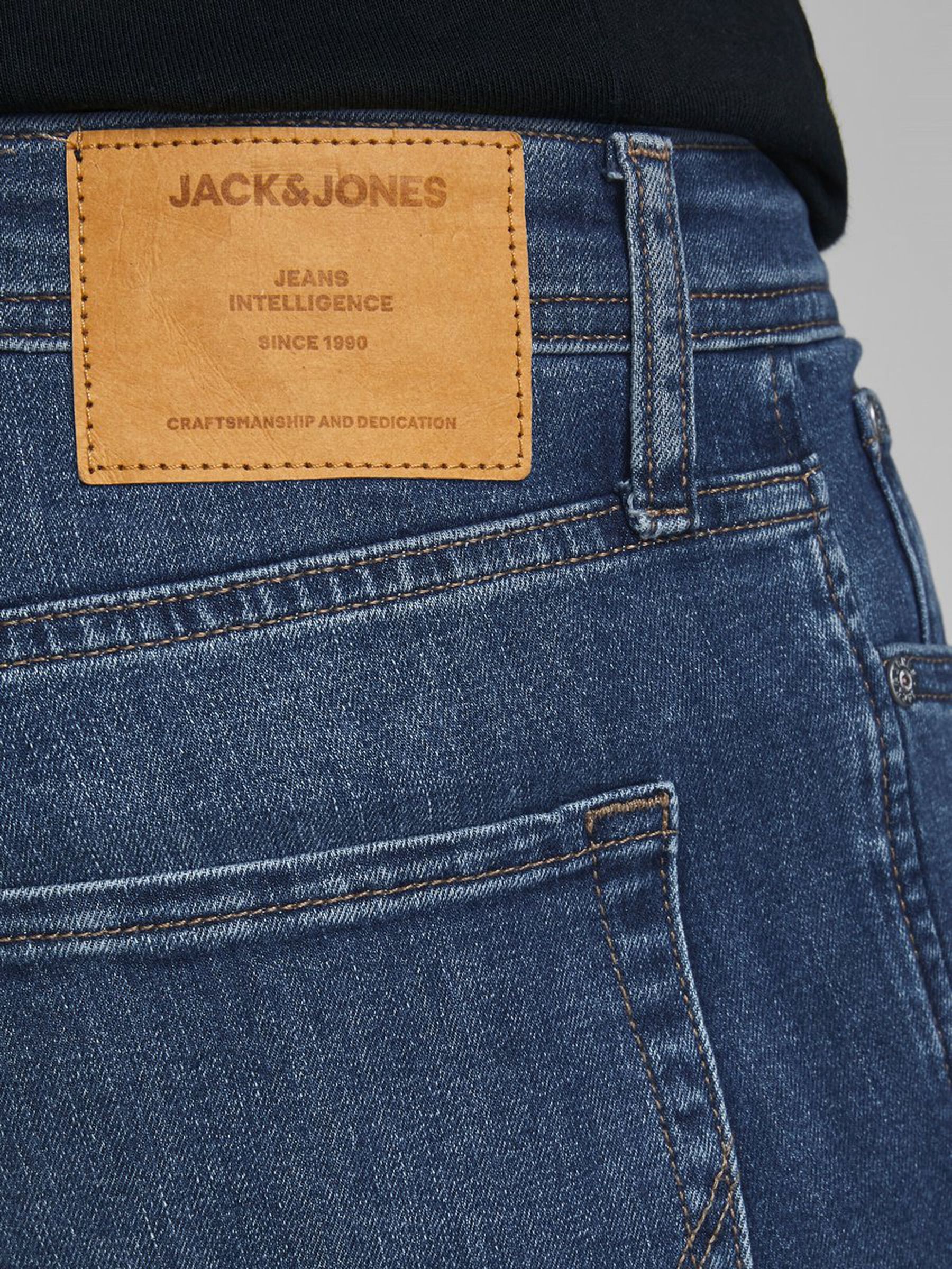 J&J BILD JACK & JONES Herren Slim Fit Jeans JJI GLENN ORIGINAL AM