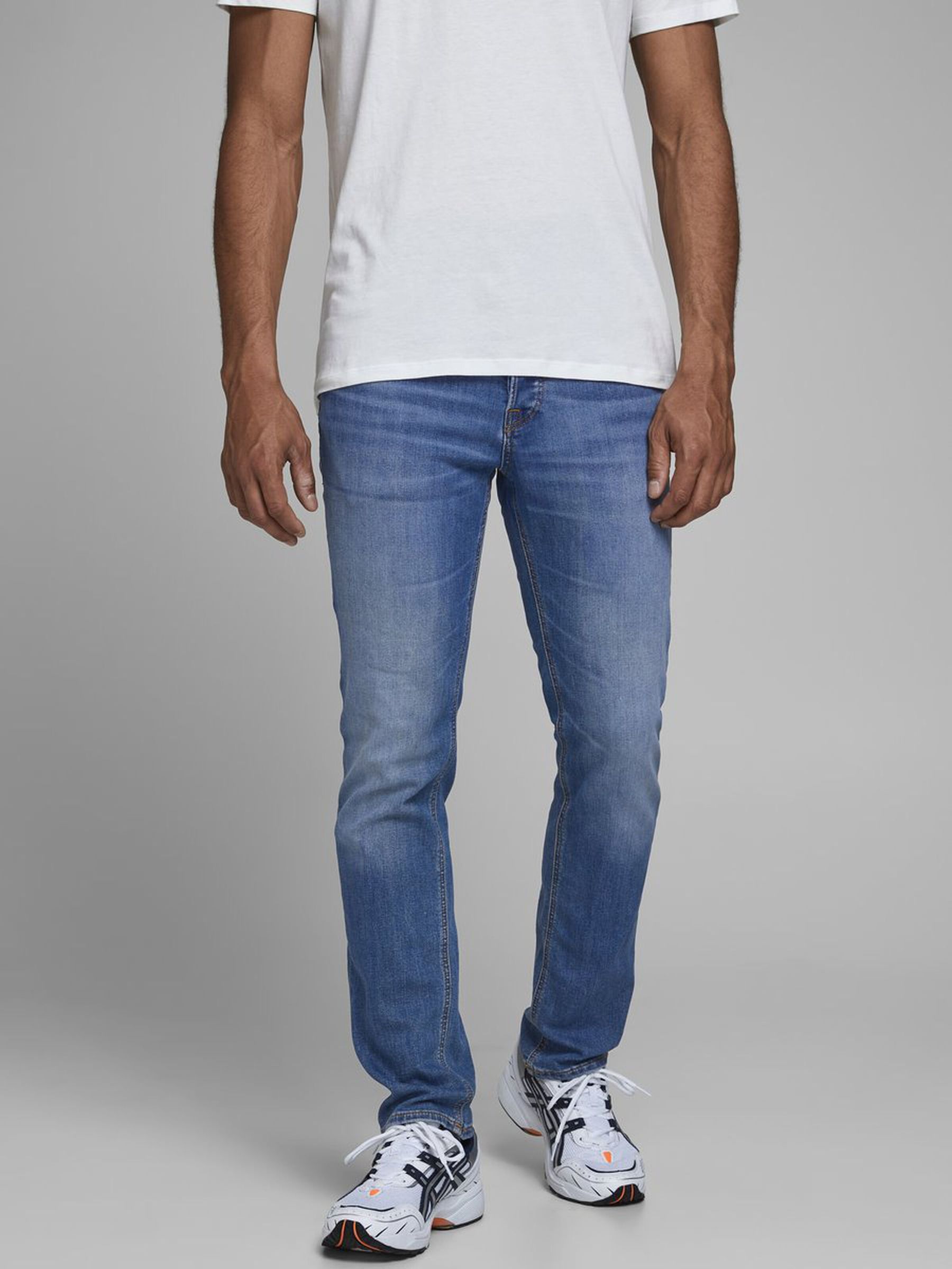 J&J BILD JACK & JONES Herren Slim Fit Jeans JJI GLENN ORIGINAL AM
