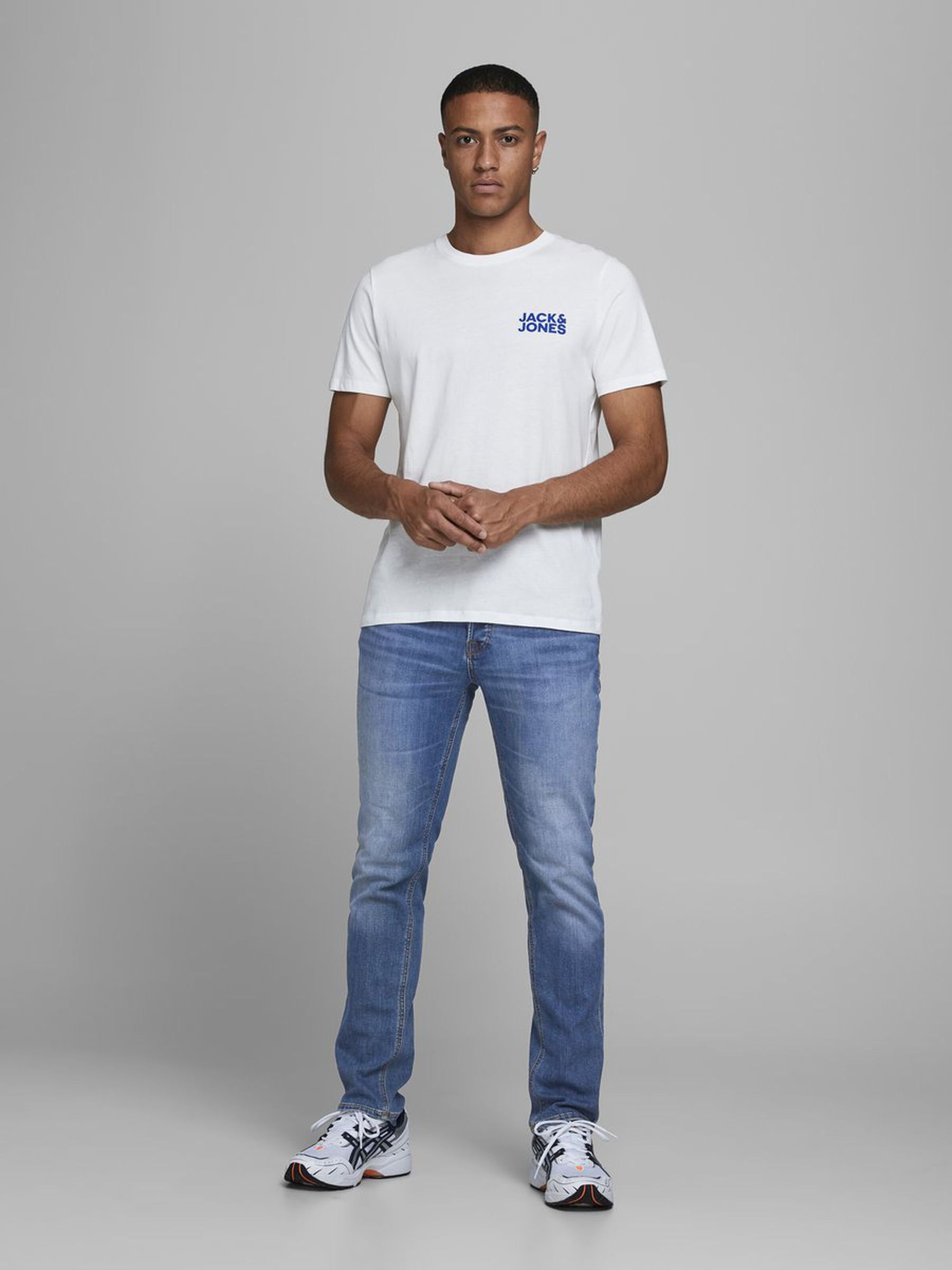 J&J BILD JACK & JONES Herren Slim Fit Jeans JJI GLENN ORIGINAL AM