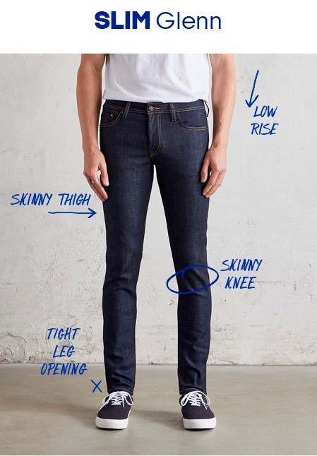 Jack & Jones JACK & JONES Herren Slim Fit Jeans JJI GLENN ORIGINAL AM – Blau, Bild 8