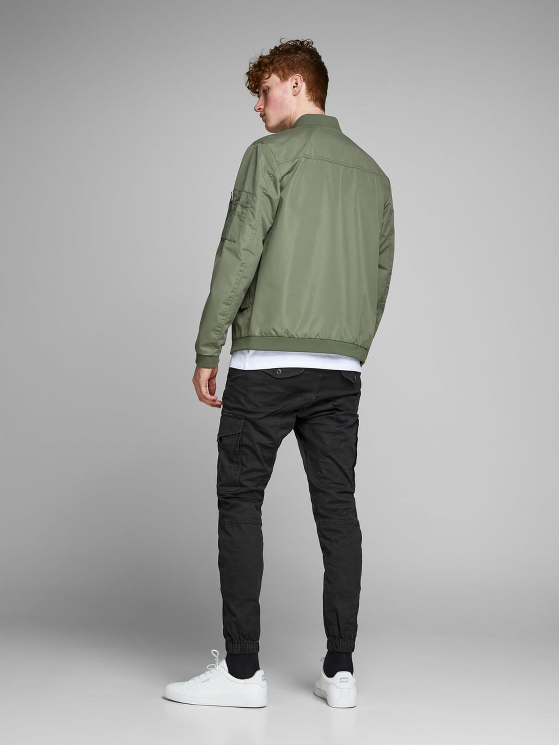 Herren Hose Twill Hose Cargo Jogger Pants JACK & JONES Herren Hose Twill Hose Cargo Jogger Pants JACK & JONES
