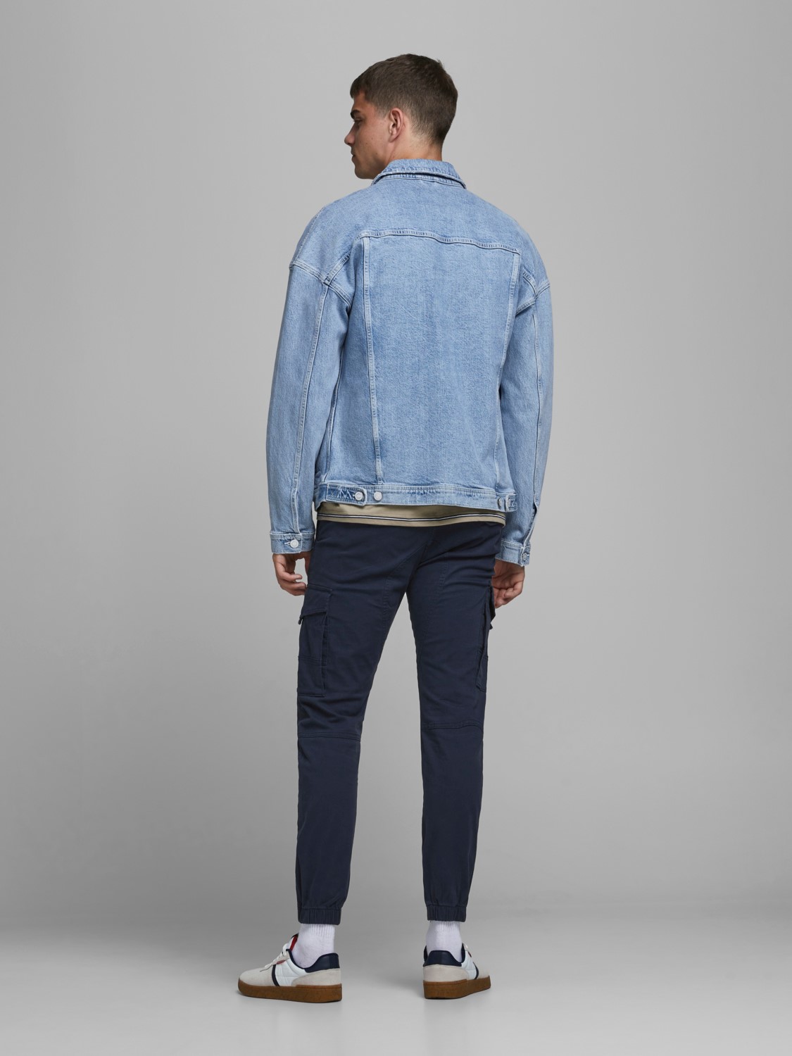 Herren Hose Twill Hose Cargo Jogger Pants JACK & JONES Herren Hose Twill Hose Cargo Jogger Pants JACK & JONES