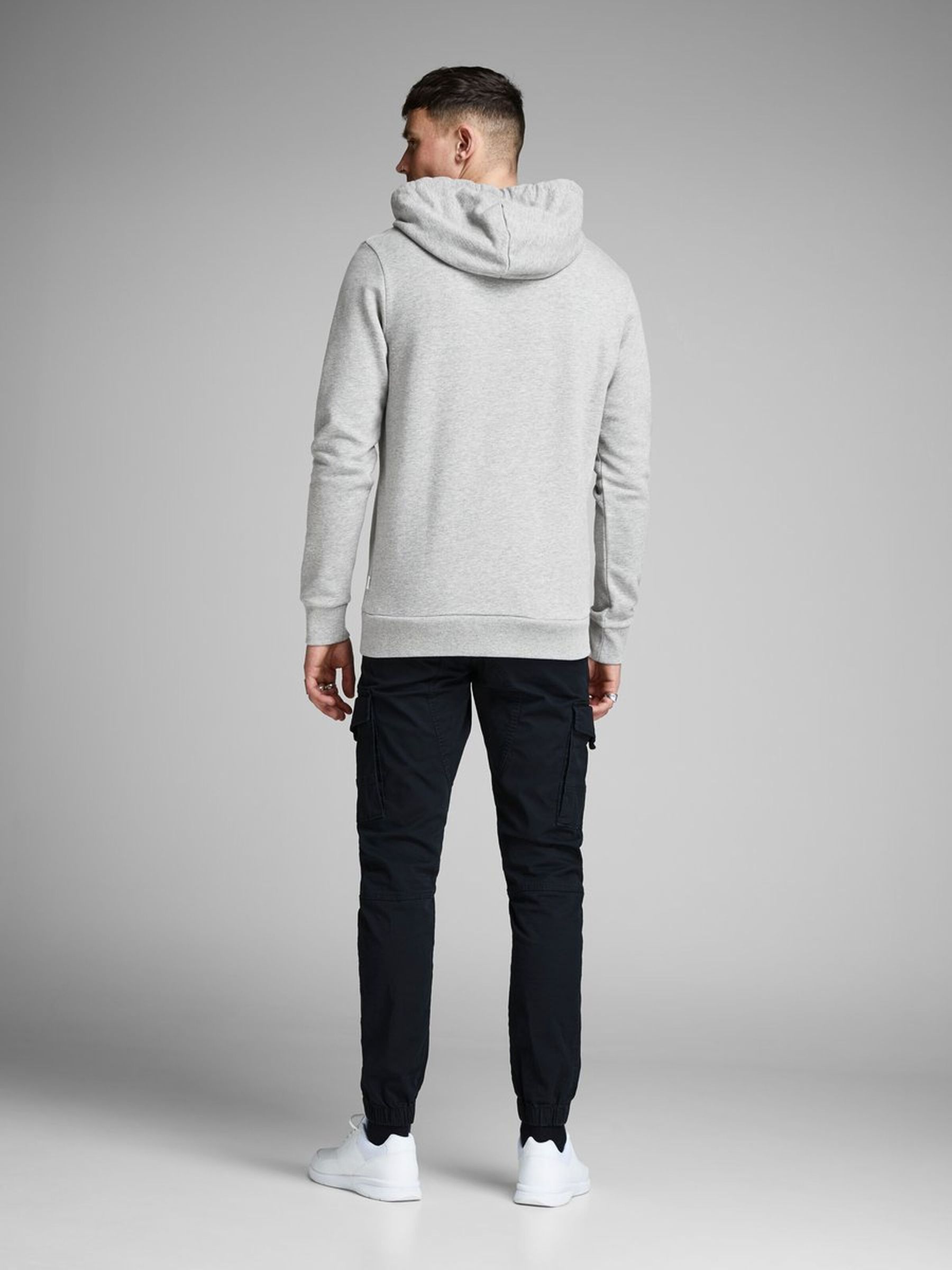 JACK & JONES Herren CORP LOGO SWEAT HOOD Basic Sweatshirt JACK & JONES Herren CORP LOGO SWEAT HOOD Basic Sweatshirt
