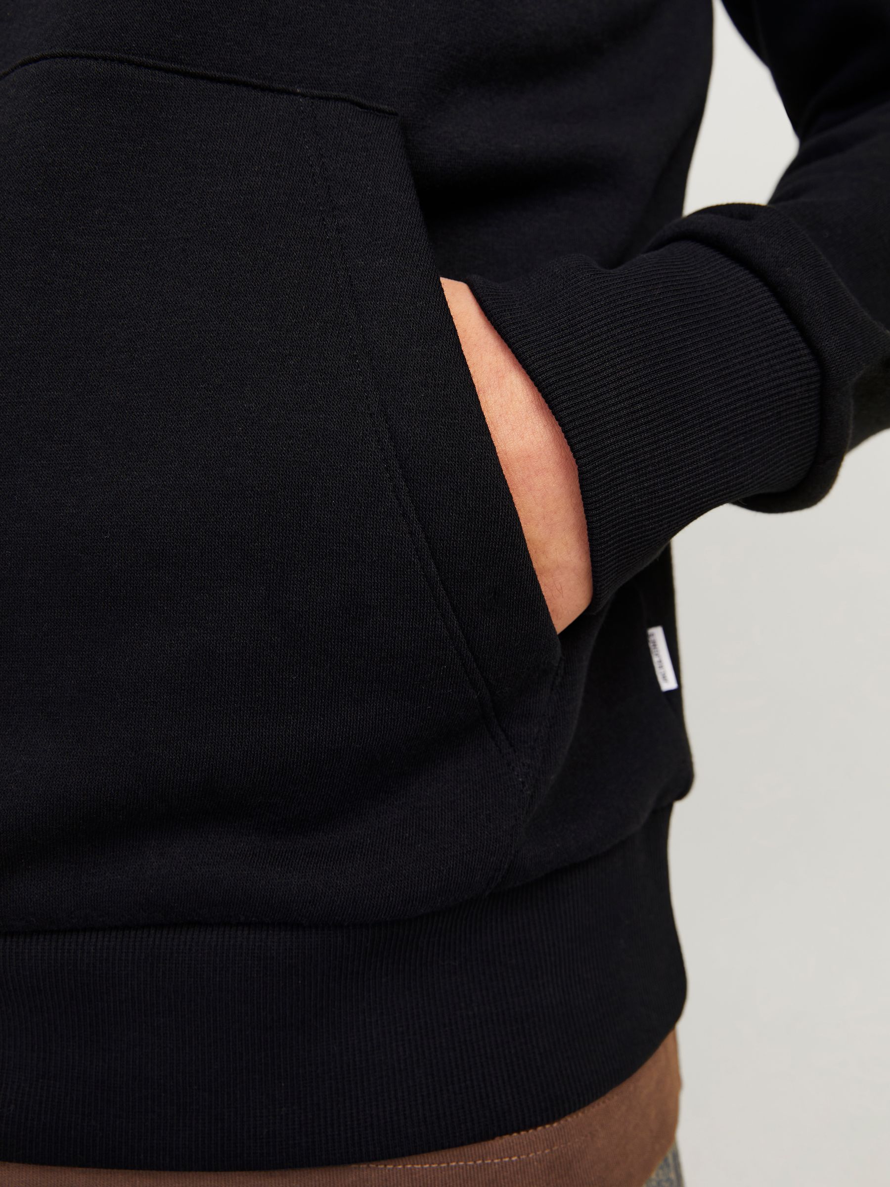 12152840_4512962_3.jpg Jack & Jones Herren Corp Logo Sweat Hood Basic Kapuzen Sweatshirt