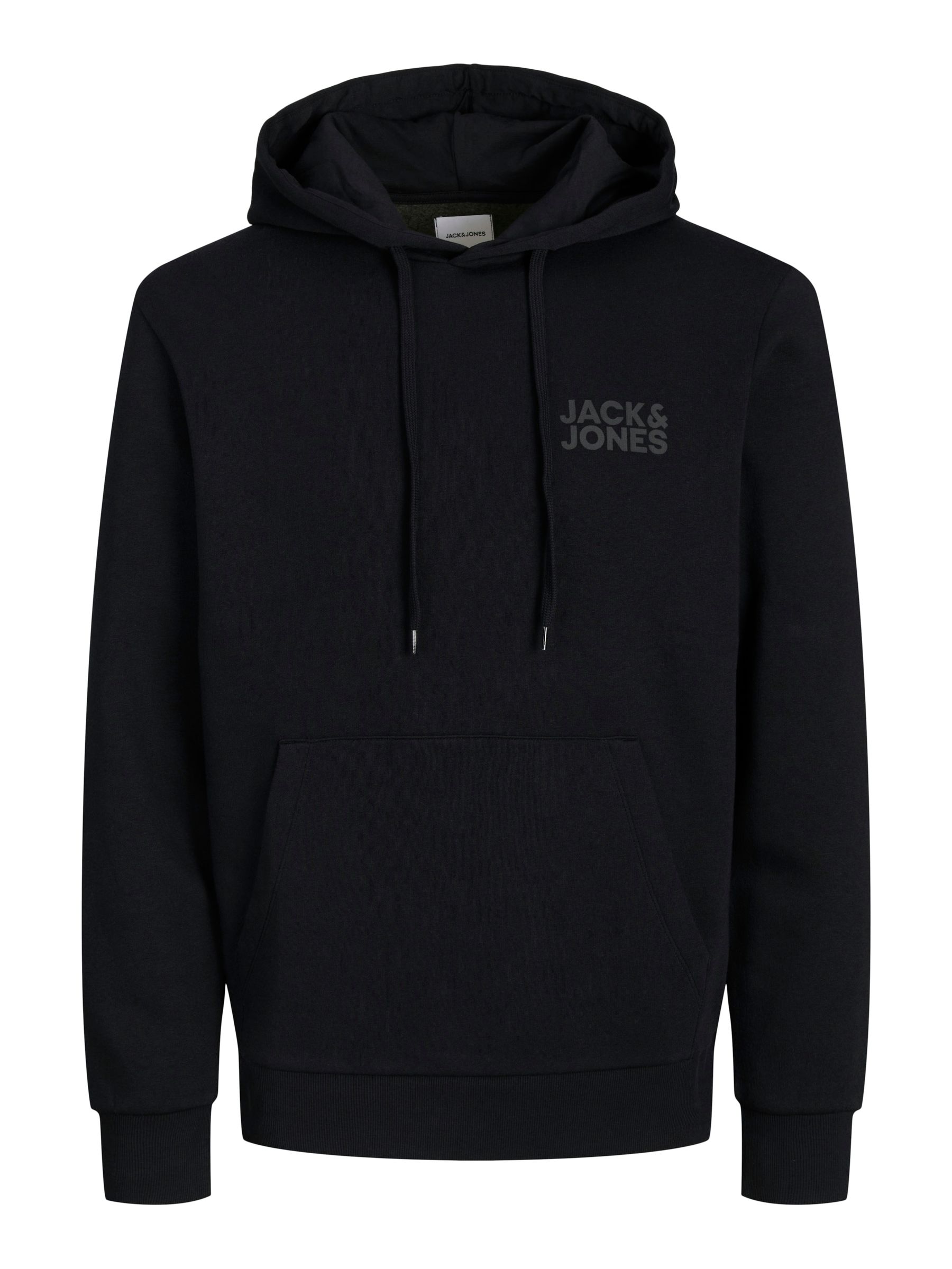 12152840_4512962.jpg Jack & Jones Herren Corp Logo Sweat Hood Basic Kapuzen Sweatshirt