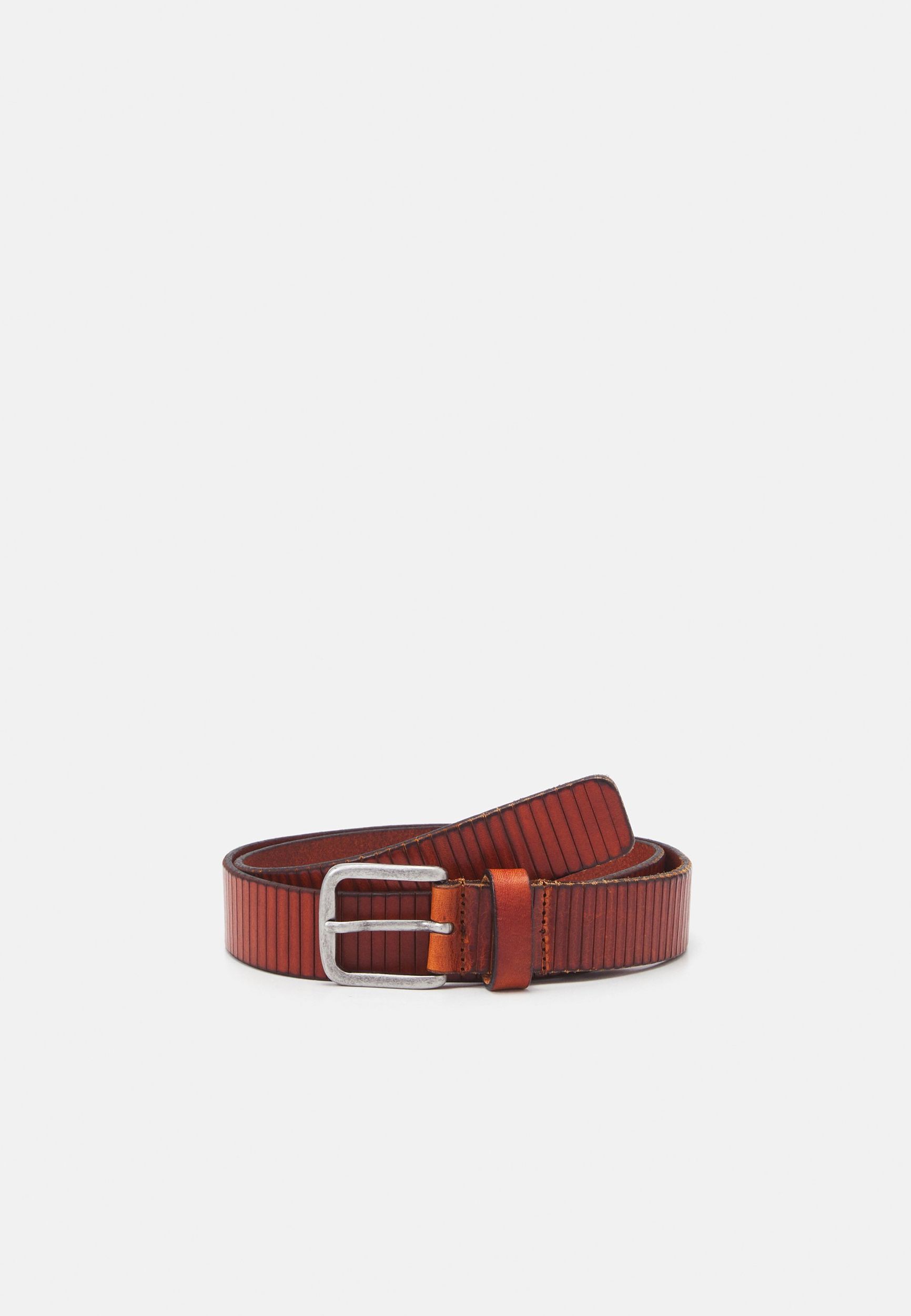 JACK & JONES Herren Leder Gürtel JACROYALE Vegetable Tan JACK & JONES Herren Leder Gürtel JACROYALE Vegetable Tan