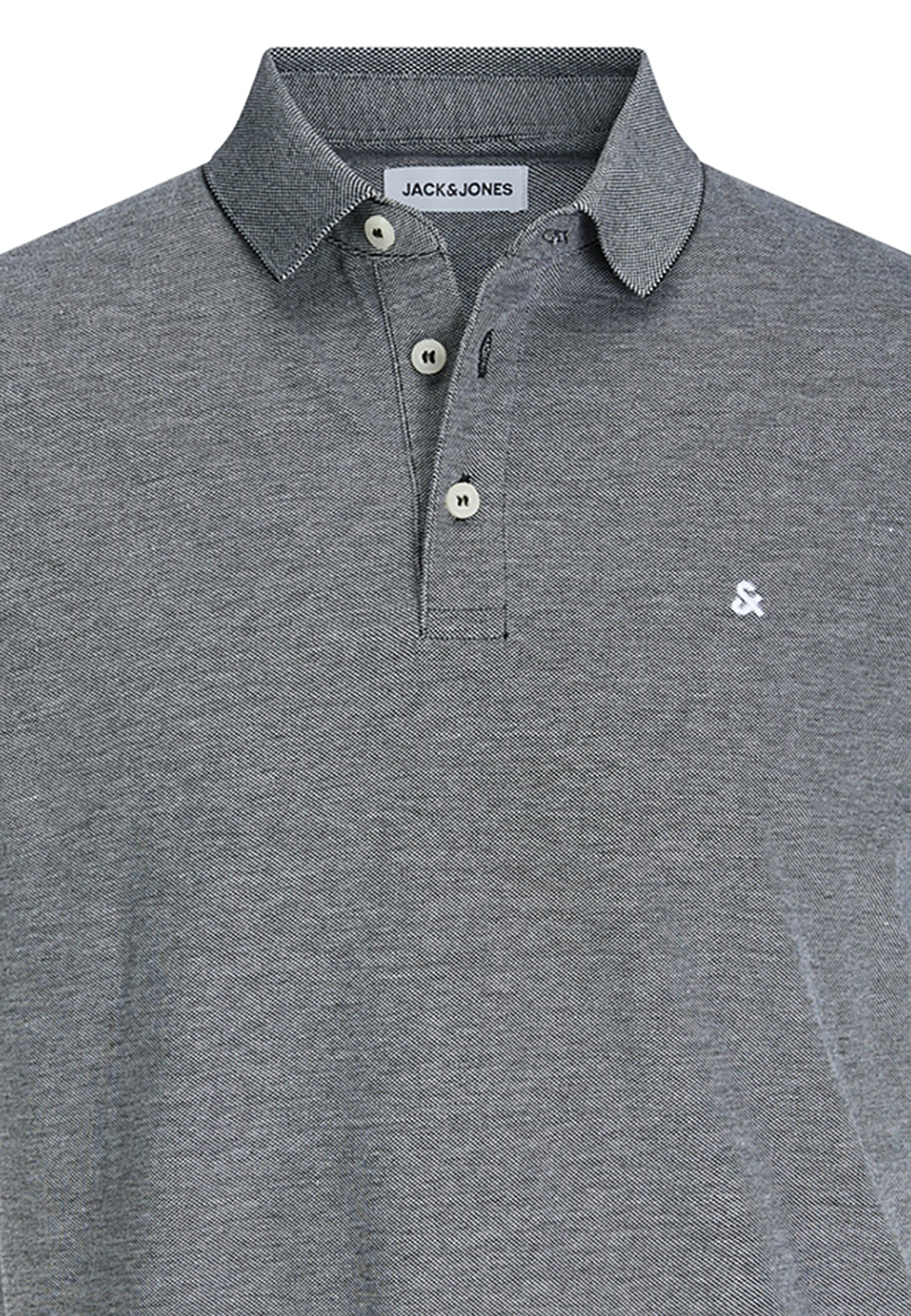 Polo Shirt Kurzarm Uni Hemd JJEPAULOS Pique Baumwolle Polo Shirt Kurzarm Uni Hemd JJEPAULOS Pique Baumwolle
