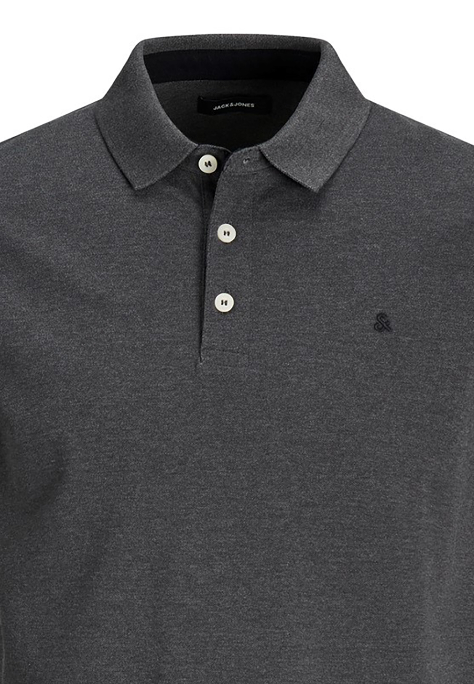 Polo Shirt Kurzarm Uni Hemd JJEPAULOS Pique Baumwolle Polo Shirt Kurzarm Uni Hemd JJEPAULOS Pique Baumwolle