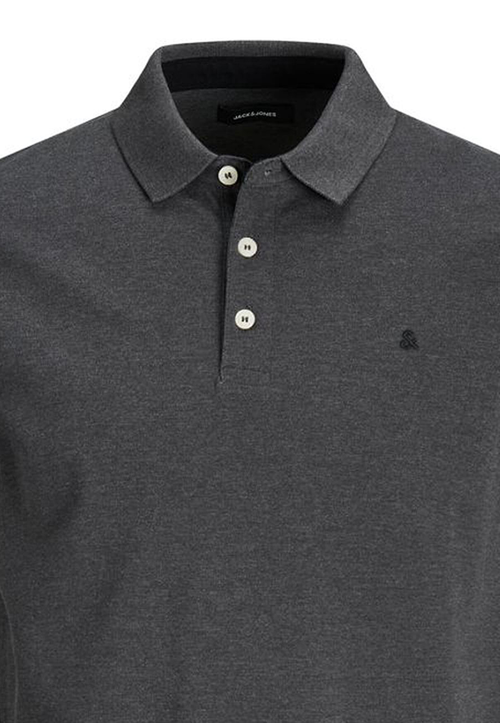 Polo Shirt Kurzarm Uni Hemd JJEPAULOS Pique Baumwolle Polo Shirt Kurzarm Uni Hemd JJEPAULOS Pique Baumwolle