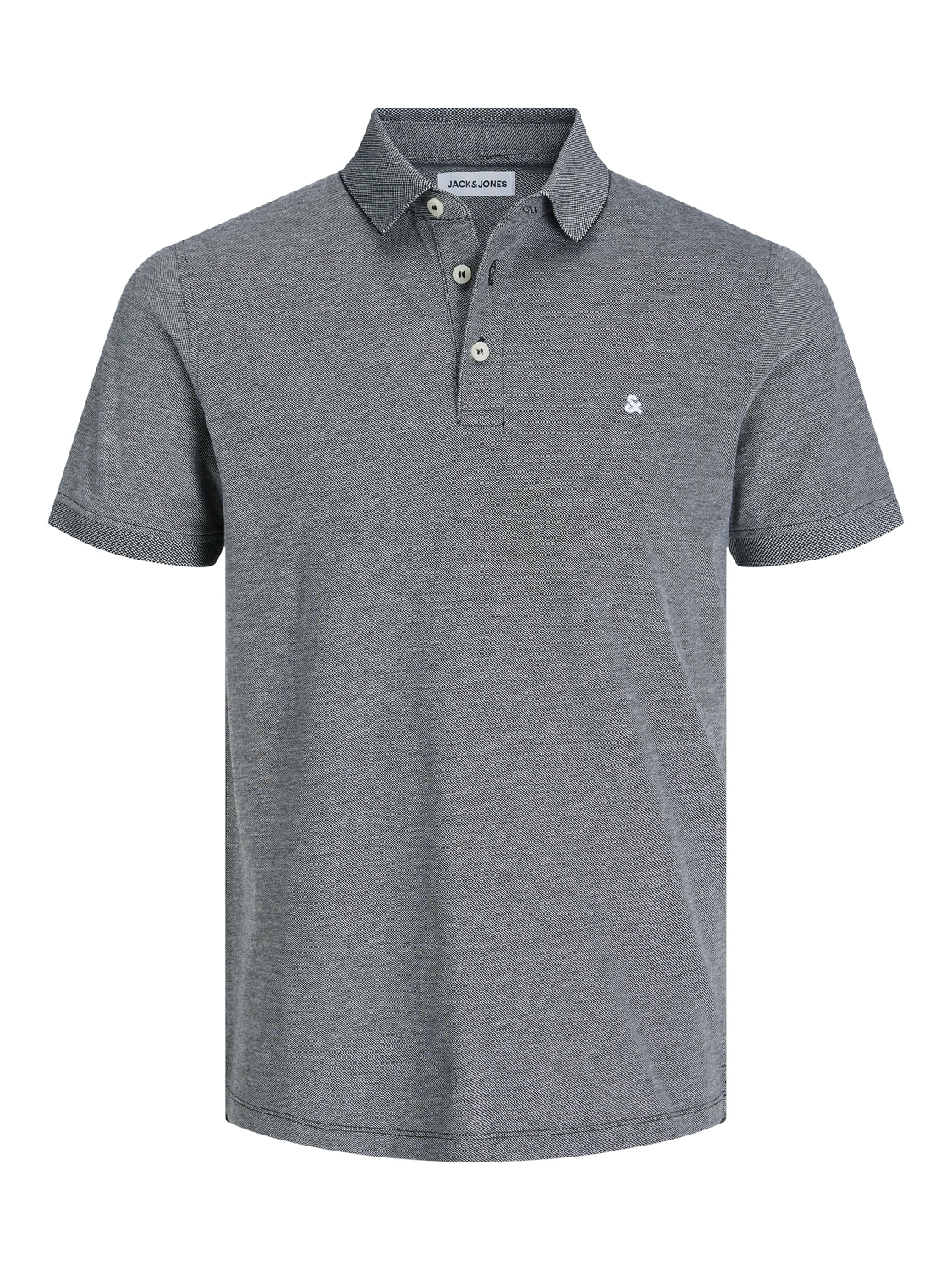 JACK&JONES_FallWinter2018_4405185_12136668.jpg Polo Shirt Kurzarm Uni Hemd JJEPAULOS Pique Baumwolle