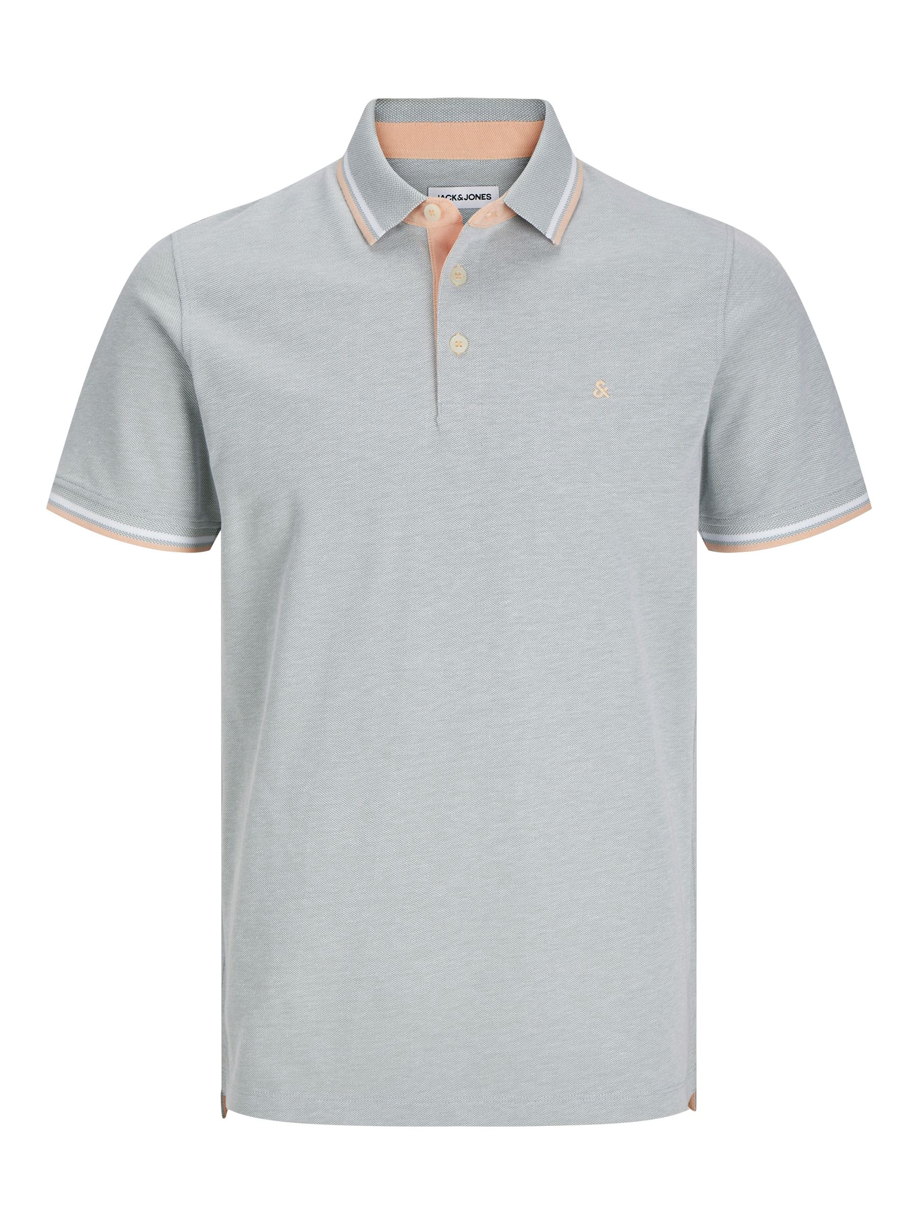 JACK&JONES_SpringSummer2018_4662351_12136668.jpg Polo Shirt Kurzarm Uni Hemd JJEPAULOS Pique Baumwolle