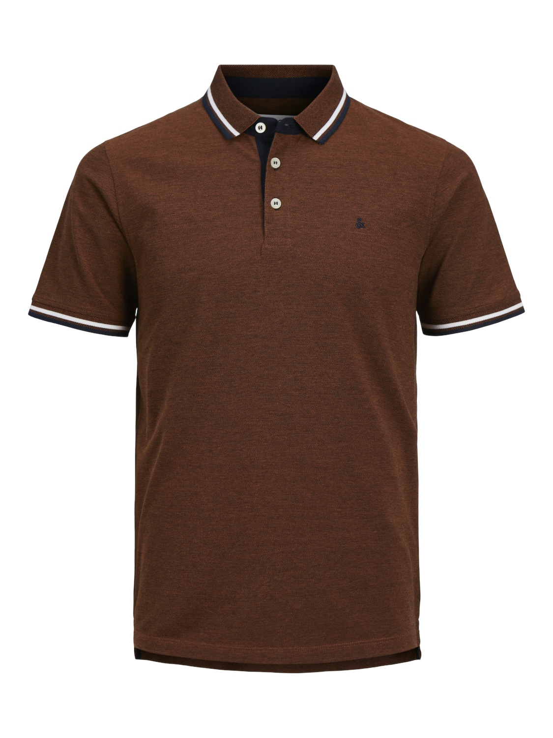 Polo Shirt Kurzarm Uni Hemd JJEPAULOS Pique Baumwolle Polo Shirt Kurzarm Uni Hemd JJEPAULOS Pique Baumwolle