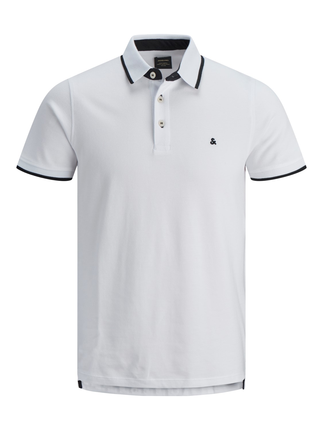 Polo Shirt Kurzarm Uni Hemd JJEPAULOS Pique Baumwolle Polo Shirt Kurzarm Uni Hemd JJEPAULOS Pique Baumwolle