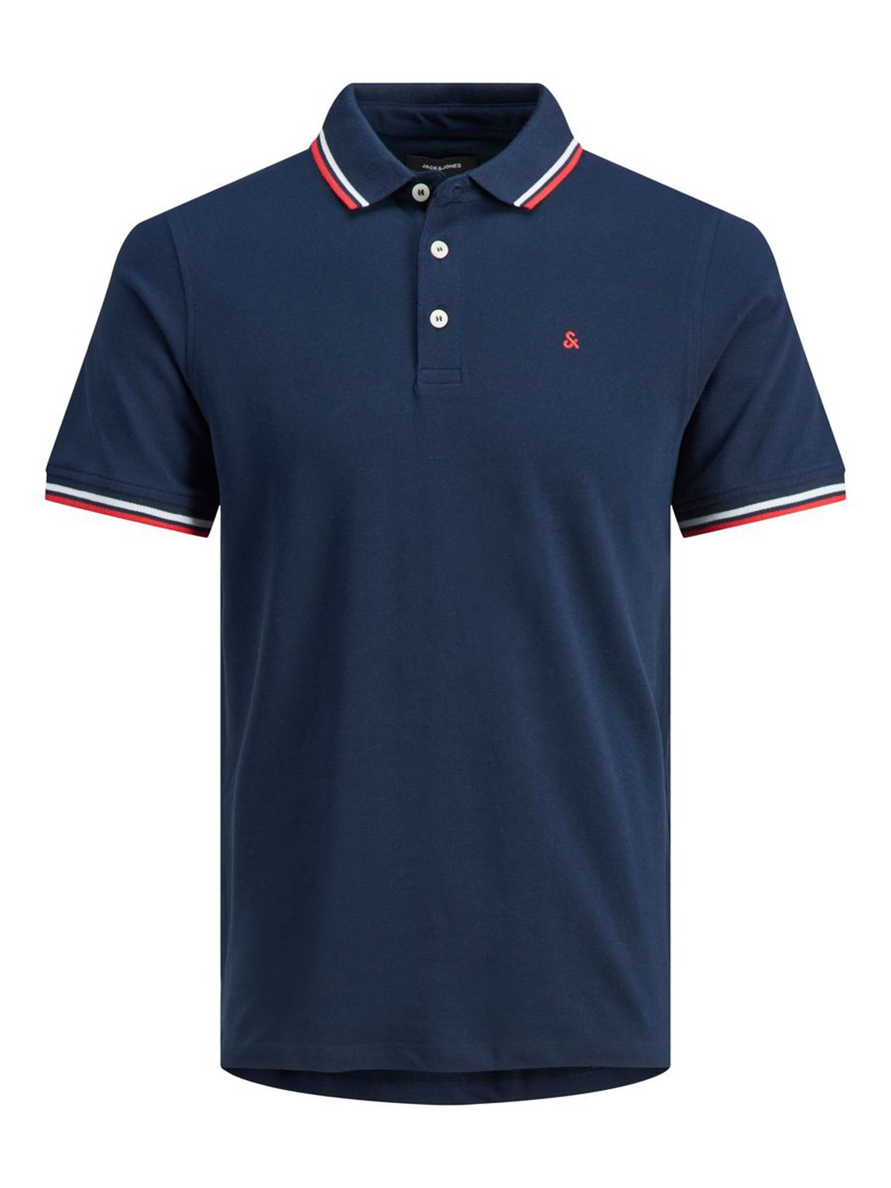Herren + Fit Polo Shirt Kurzarm Pique Hemd JJEPAULOS Big Size Herren + Fit Polo Shirt Kurzarm Pique Hemd JJEPAULOS Big Size