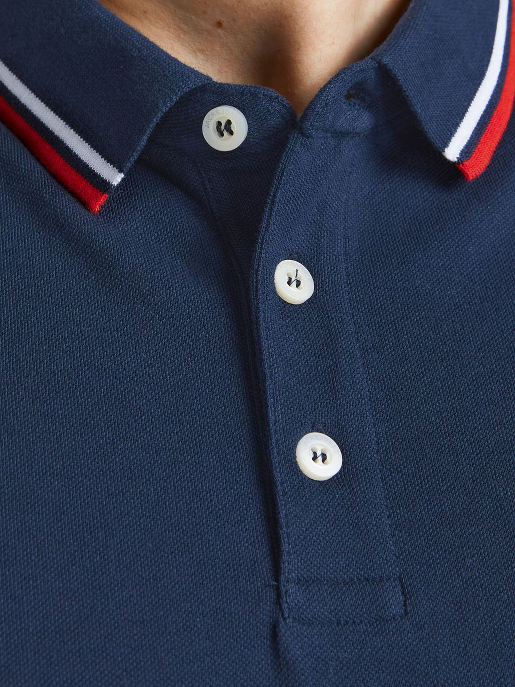 Herren + Fit Polo Shirt Kurzarm Pique Hemd JJEPAULOS Big Size Herren + Fit Polo Shirt Kurzarm Pique Hemd JJEPAULOS Big Size