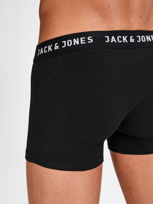 Jack & Jones Herren Jack & Jones Boxershorts 5er Pack Trunks Stretch Unterhose JACHUEY – Schwarz, Bild 4