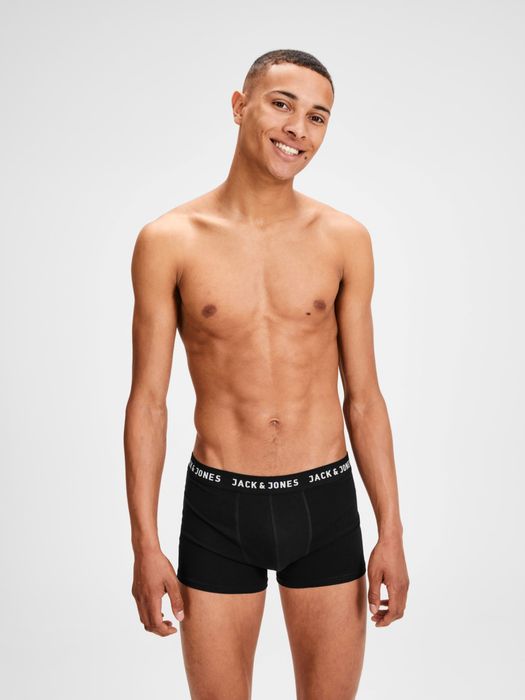 Jack & Jones Herren Jack & Jones Boxershorts 5er Pack Trunks Stretch Unterhose JACHUEY – Schwarz, Bild 5