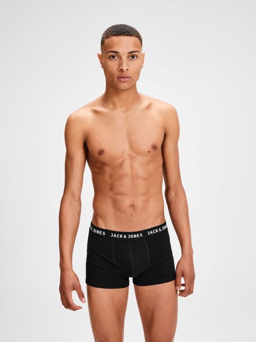 Jack & Jones Herren Jack & Jones Boxershorts 5er Pack Trunks Stretch Unterhose JACHUEY – Schwarz, Bild 6
