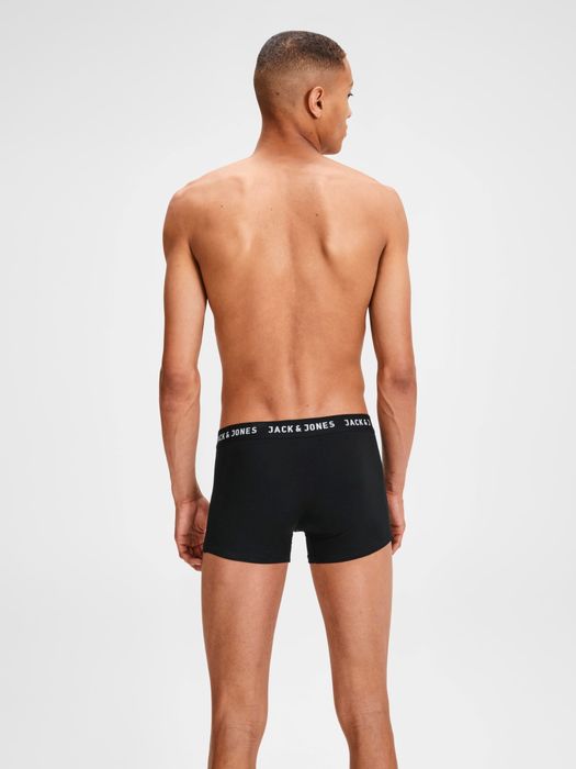 Jack & Jones Herren Jack & Jones Boxershorts 5er Pack Trunks Stretch Unterhose JACHUEY – Schwarz, Bild 3