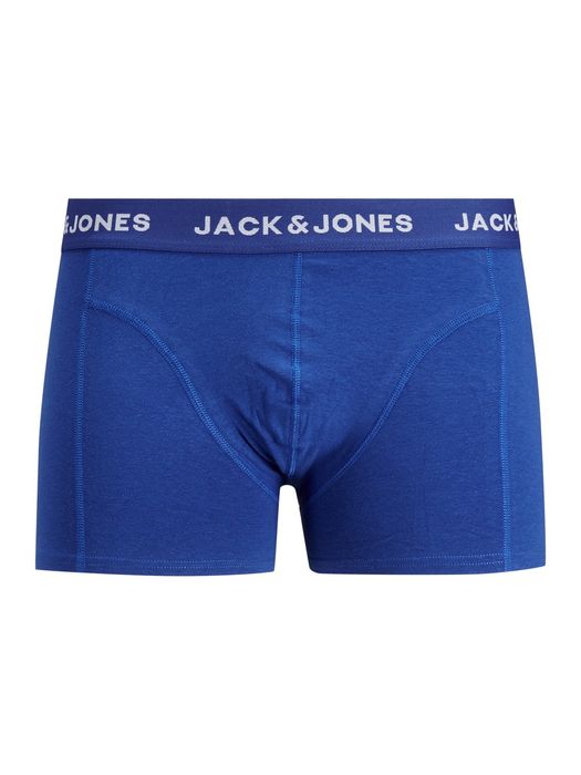 Jack & Jones Herren Jack & Jones Boxershorts 5er Pack Trunks Stretch Unterhose JACHUEY – Schwarz-Navy-Grau, Bild 3