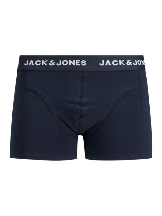 Jack & Jones Herren Jack & Jones Boxershorts 5er Pack Trunks Stretch Unterhose JACHUEY – Schwarz-Navy-Grau, Bild 5