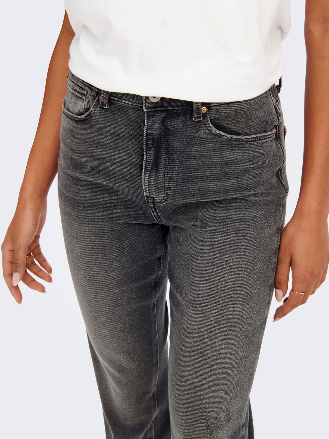Damen Ankle Straight Jeans Klassische Stretch Hose ONLEMILY Denim Pants Damen Ankle Straight Jeans Klassische Stretch Hose ONLEMILY Denim Pants