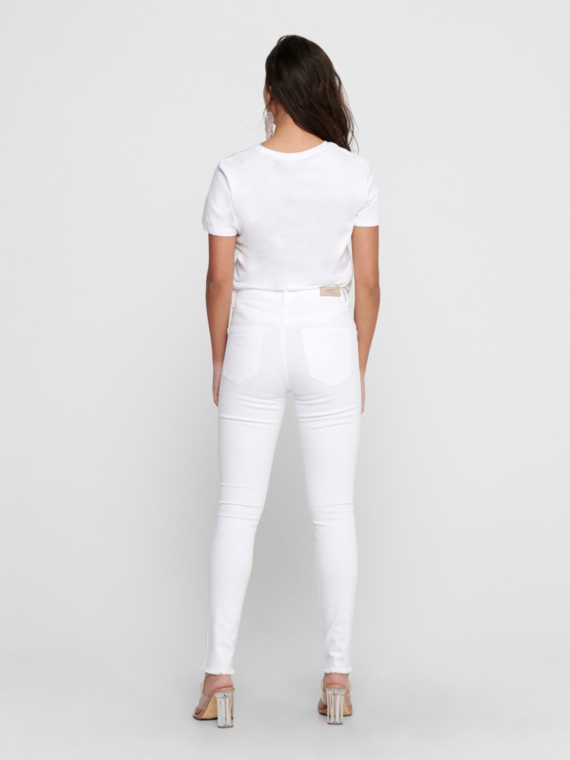 Damen Skinny Jeans Stretch Denim Mid Waist Hose ONLBLUSH LIFE Damen Skinny Jeans Stretch Denim Mid Waist Hose ONLBLUSH LIFE