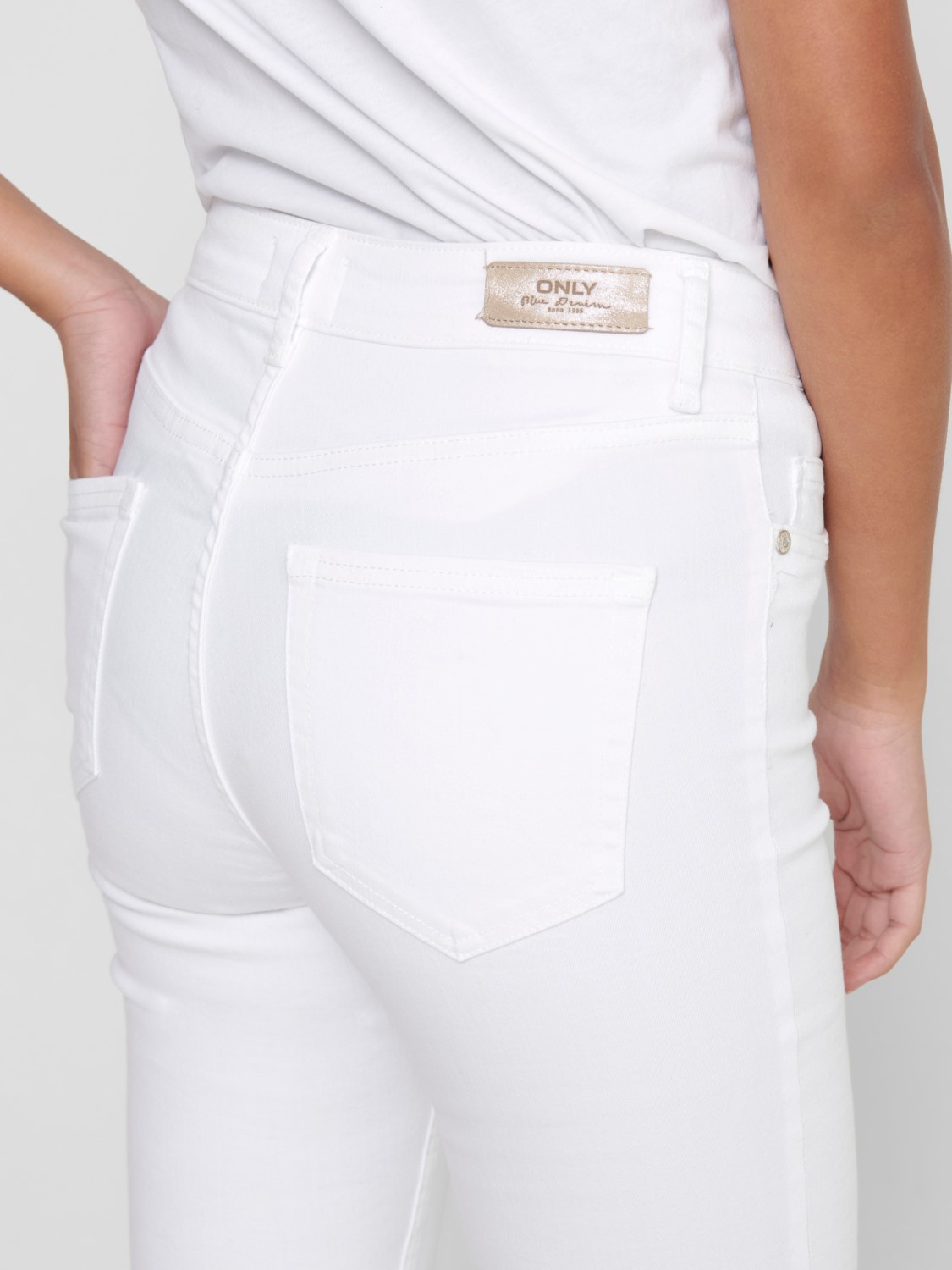 Damen Skinny Jeans Stretch Denim Mid Waist Hose ONLBLUSH LIFE Damen Skinny Jeans Stretch Denim Mid Waist Hose ONLBLUSH LIFE