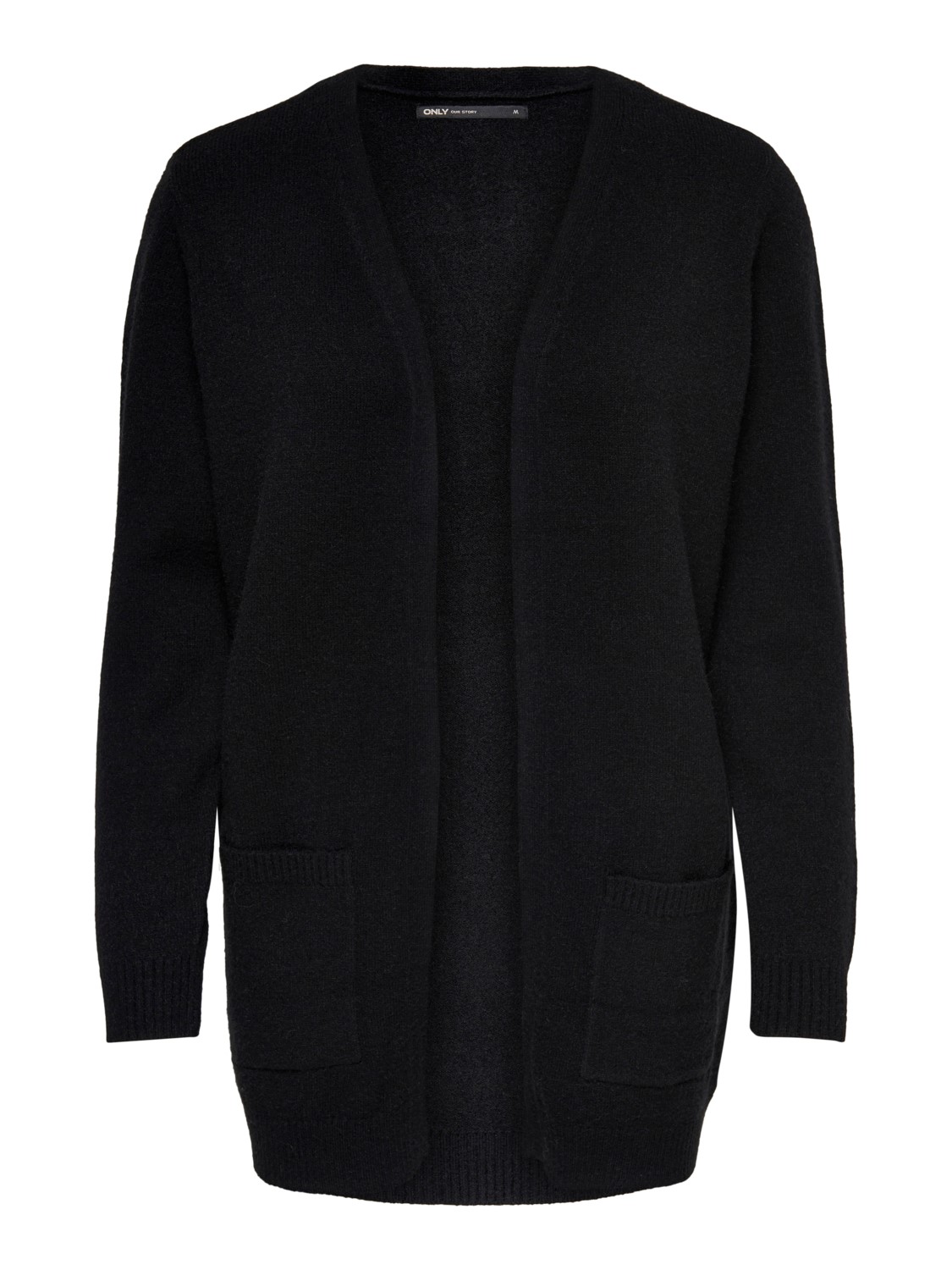 ONLY Damen Lange Strickjacke Stretch ONLLESLY Open Cardigan Gerippt ONLY Damen Lange Strickjacke Stretch ONLLESLY Open Cardigan Gerippt