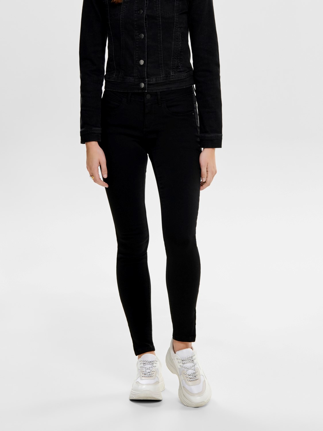 Damen ONLY Skinny Ankle Jeans Black Denim Hose ONLKENDELL Röhrenjeans Damen ONLY Skinny Ankle Jeans Black Denim Hose ONLKENDELL Röhrenjeans
